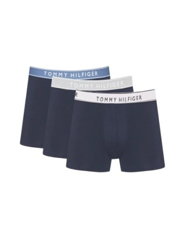 Boxer court homme noir Hilfiger – lot de 3 organique