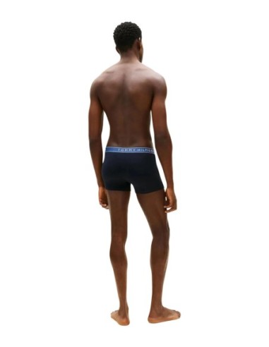 Boxer court homme noir Hilfiger – lot de 3 organique