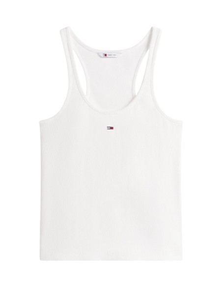 Tommy Hilfiger Jeans débardeur femme blanc