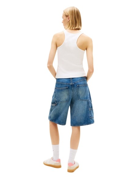 Tommy Hilfiger Jeans débardeur femme blanc