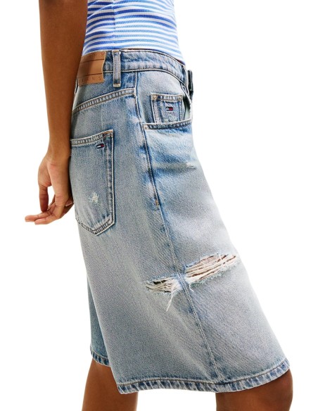 Tommy Hilfiger Jeans short femme denim bleu