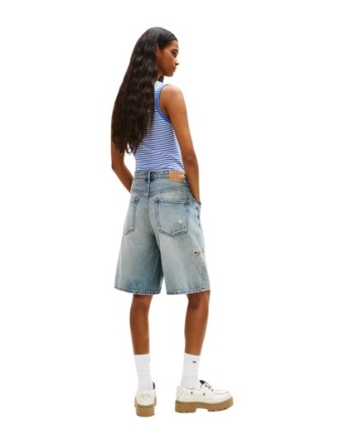 Tommy Hilfiger Jeans short femme denim bleu