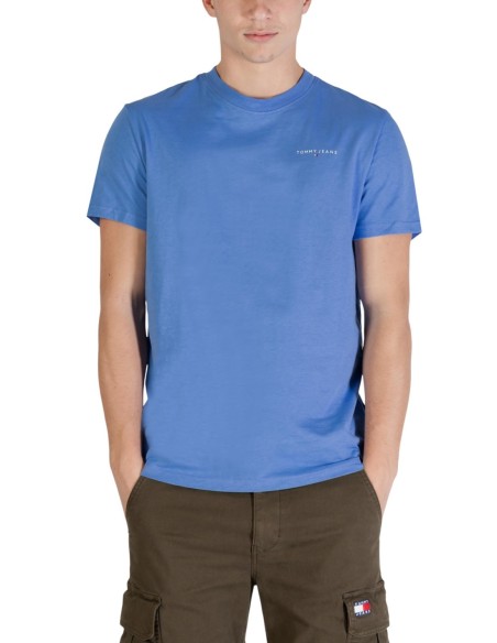 Tommy Hilfiger Jeans t-shirt homme bleu azur