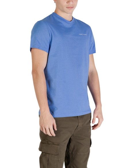 Tommy Hilfiger Jeans t-shirt homme bleu azur