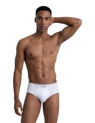 Slip homme noir CK – lot de 3 coton essentiel
