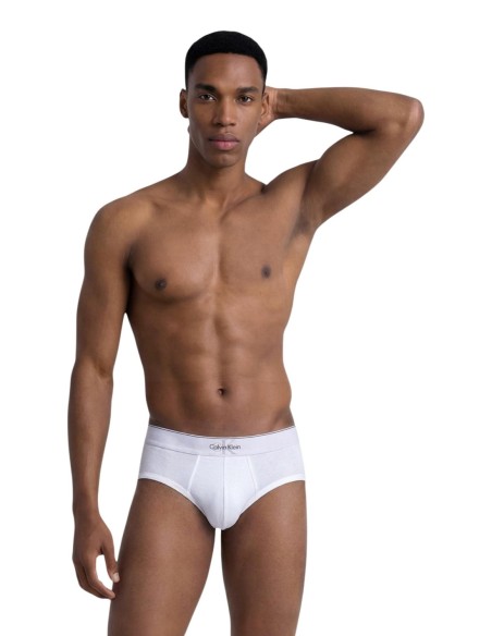 Slip homme noir CK – lot de 3 coton essentiel
