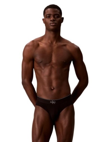 Slip homme noir CK – lot de 3 standard coton