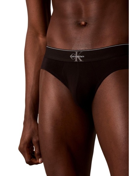 Slip homme noir CK – lot de 3 standard coton