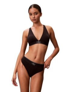 Calvin Klein Underwear string femme noir