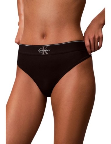 Calvin Klein Underwear string femme noir