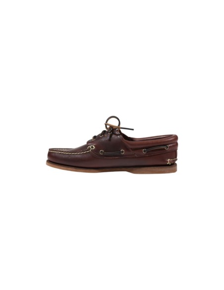 Mocassins cuir marron lacets | Timberland