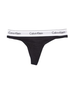 Calvin Klein Underwear lingerie femme noire imprimée