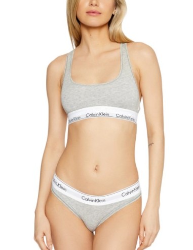 Calvin Klein Underwear brassière femme grise