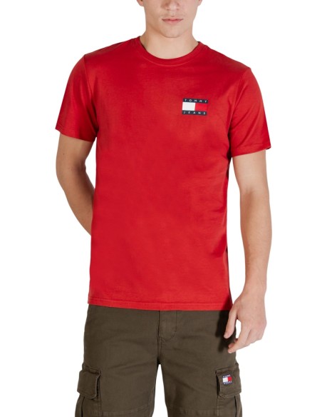 Tommy Hilfiger Jeans t-shirt homme rouge