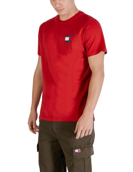 Tommy Hilfiger Jeans t-shirt homme rouge