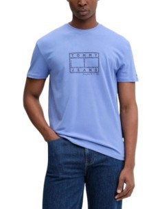 Tommy Hilfiger Jeans t-shirt homme bleu azur