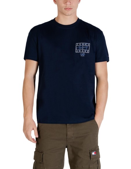Tommy Hilfiger Jeans t-shirt homme bleu