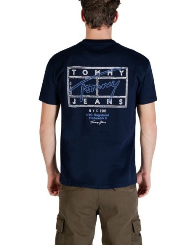 Tommy Hilfiger Jeans t-shirt homme bleu