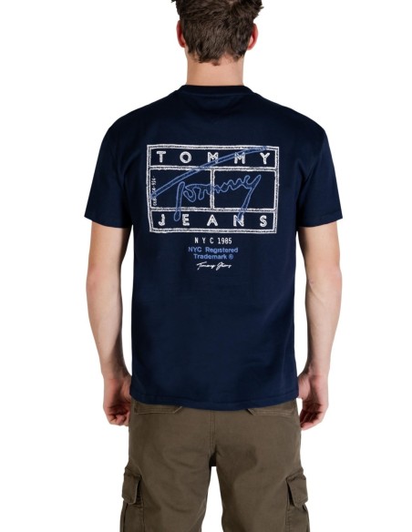 Tommy Hilfiger Jeans t-shirt homme bleu
