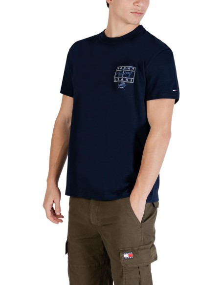 Tommy Hilfiger Jeans t-shirt homme bleu