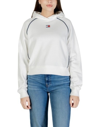 Tommy Hilfiger Jeans sweat femme blanc