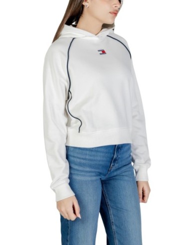 Tommy Hilfiger Jeans sweat femme blanc