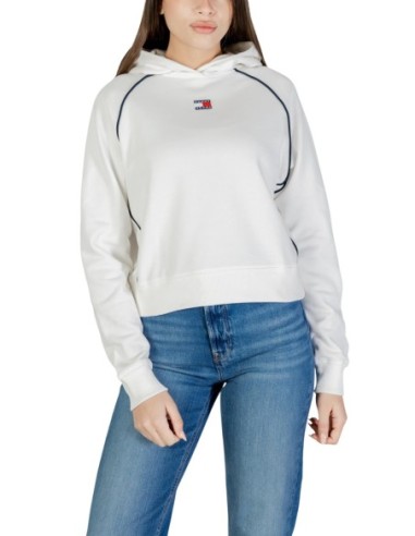 Tommy Hilfiger Jeans sweat femme blanc