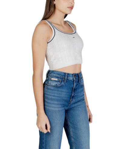 Tommy Hilfiger Jeans débardeur femme blanc
