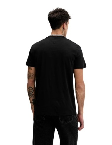 Tommy Hilfiger Jeans t-shirt homme noir imprimé