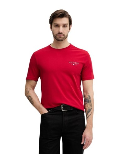 Tommy Hilfiger Jeans t-shirt homme rouge