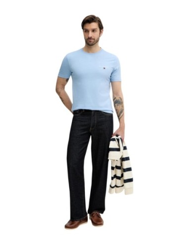 Tommy Hilfiger Jeans t-shirt homme bleu azur