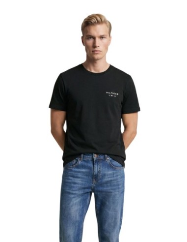 Tommy Hilfiger Jeans t-shirt homme noir