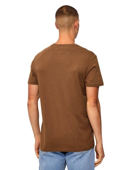 Tommy Hilfiger Jeans t-shirt homme camel