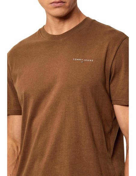 Tommy Hilfiger Jeans t-shirt homme camel