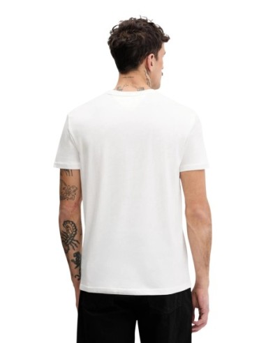 Tommy Hilfiger Jeans t-shirt homme beige imprimé