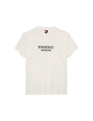 Tommy Hilfiger Jeans t-shirt homme beige imprimé