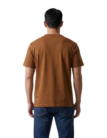 Tommy Hilfiger Jeans t-shirt homme marron