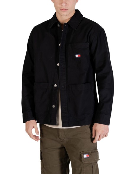 Tommy Hilfiger Jeans chemise homme noire