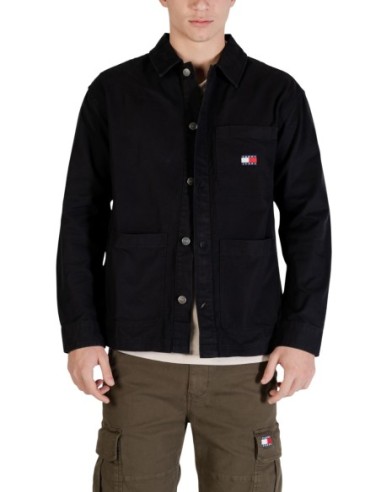 Tommy Hilfiger Jeans chemise homme noire