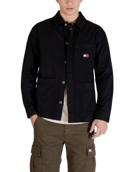 Tommy Hilfiger Jeans chemise homme noire