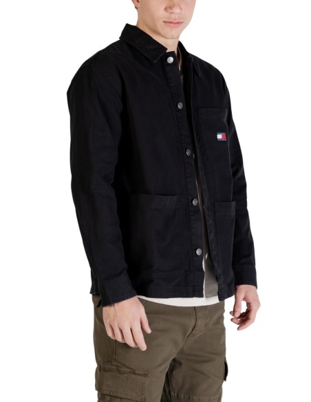 Tommy Hilfiger Jeans chemise homme noire