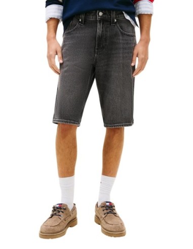 Tommy Hilfiger Jeans bermuda homme noir coton bio