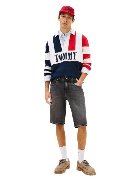 Tommy Hilfiger Jeans bermuda homme noir coton bio