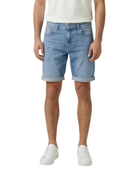 Tommy Hilfiger Jeans bermuda homme bleu azur denim