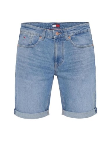 Tommy Hilfiger Jeans bermuda homme bleu azur denim