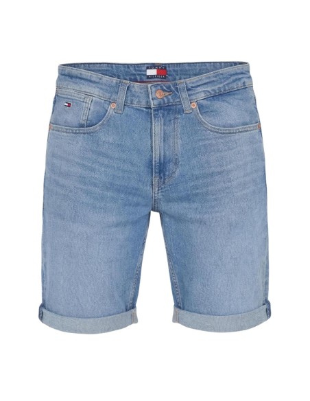 Tommy Hilfiger Jeans bermuda homme bleu azur denim