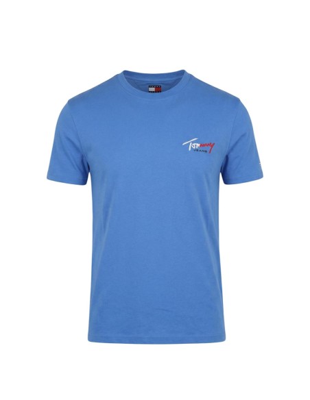 Tommy Hilfiger Jeans t-shirt homme turquoise