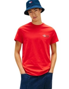 Tommy Hilfiger Jeans t-shirt homme rouge