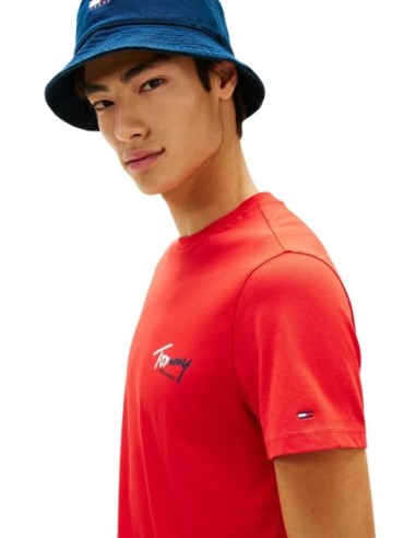 Tommy Hilfiger Jeans t-shirt homme rouge