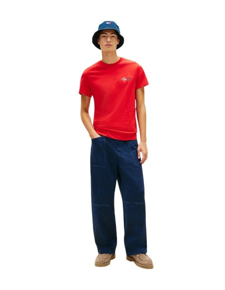Tommy Hilfiger Jeans t-shirt homme rouge